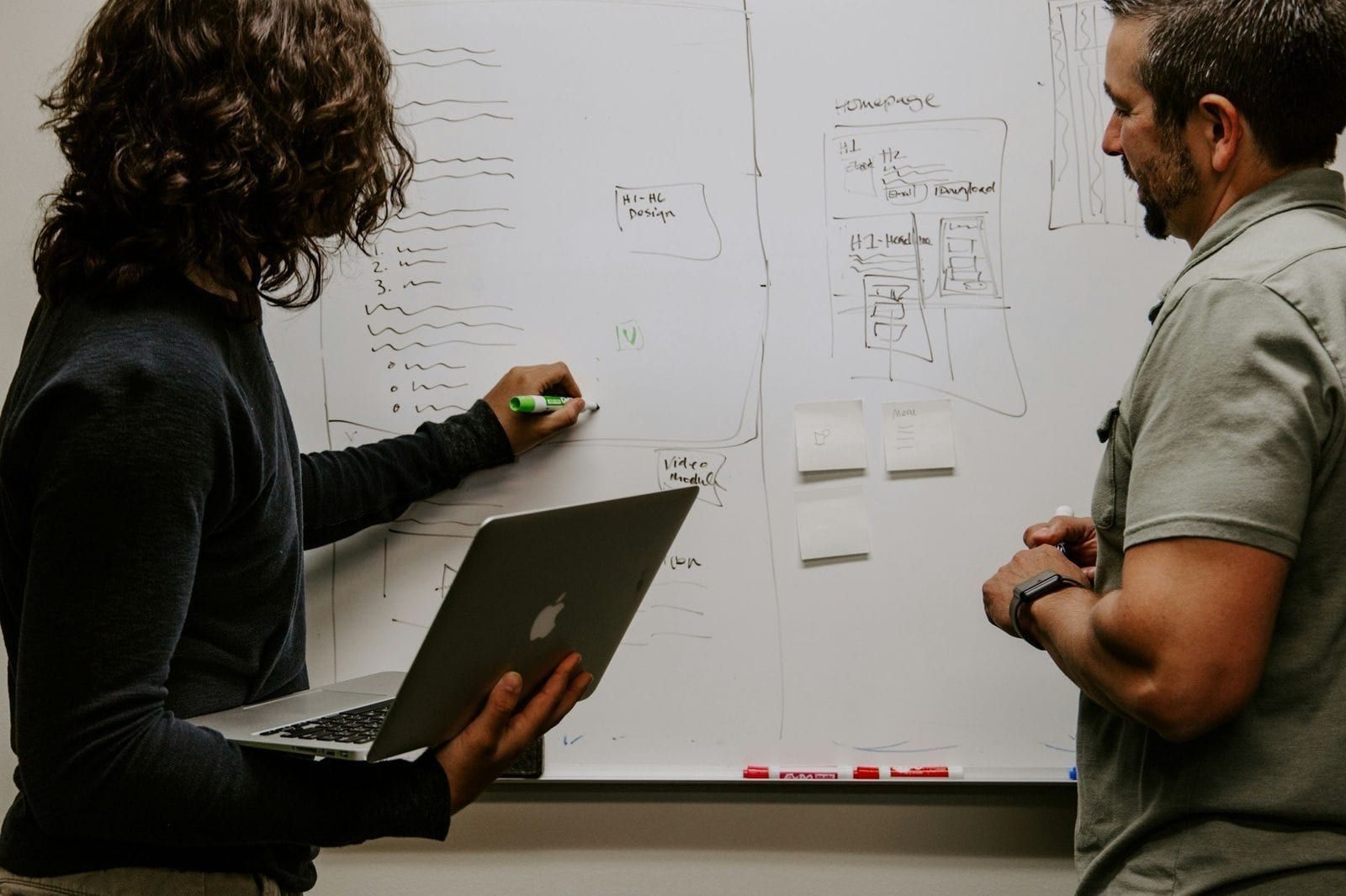 Professional consulting meeting in a modern office